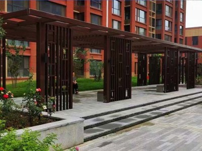 漯河专业的中式铝合金廊亭设计厂家