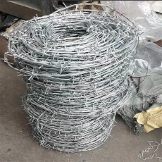 河南现货包塑刺绳厂家郑州圈山带刺铁丝网