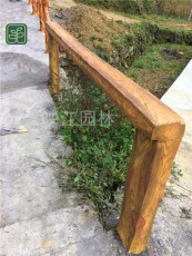 正安县景区仿木栏杆施工方案