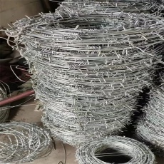 贵州现货包塑刺绳厂家供应遵义绿色铁蒺藜