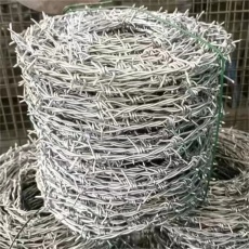 安徽现货包塑刺绳厂家合肥果园防护带刺铁丝