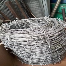 贵州现货正反拧刺绳厂家供应遵义绿色铁蒺藜