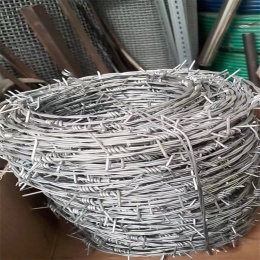甘肃现货不锈钢丝刺绳厂家供应兰州PVC包塑