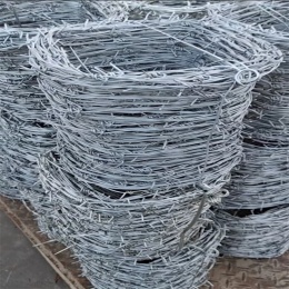 湖南现货刺铁丝厂家供应长沙圈山钢丝网