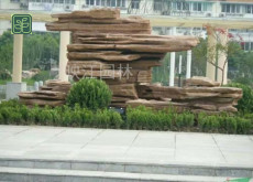 杭州假树大门设计施工