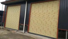 蓝天铝合金车库遥控门施工维修方案
