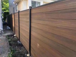 乌兰察布优质的铝合金塑木围栏批发厂家
