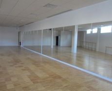 西安定制安装墙面舞蹈室健身房镜子