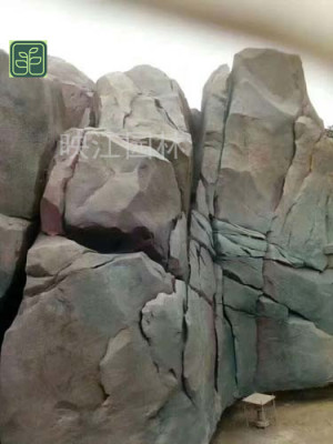 播州区塑石假山施工方案