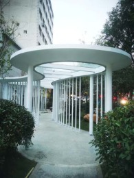 锡林郭勒稳定的铝单板廊架设计厂家