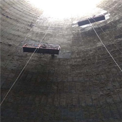 衢州钢烟囱砖胶防腐工程