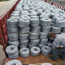 青海现货钢丝刺绳厂家供应西宁道路养护带