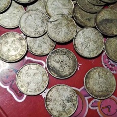 日照清代五十两银锭上门现金回收各类银元