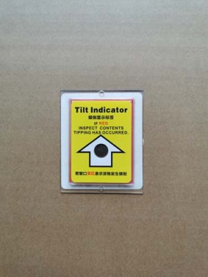 惠州警示防倾斜标签Tilt Indicator厂家地址