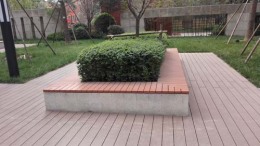 韩城二代共挤塑木地板安装工艺