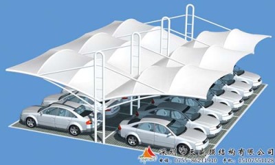 宁夏专业膜结构汽车棚设计施工一体化