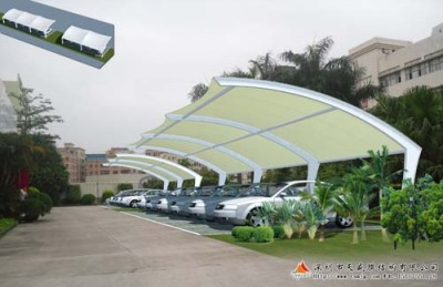 云南ETFE景观伞安装施工