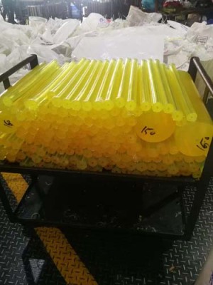 渭南常年供应PU聚氨酯板/棒/管塑胶零件精密加工定制