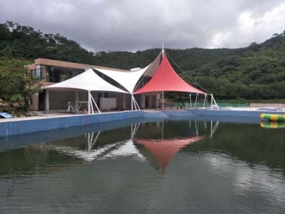 海南PVDF泳池拉膜安装施工