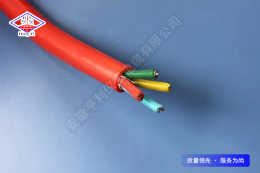 铜网屏蔽硅橡胶电缆YGCYJP增加承力钢丝