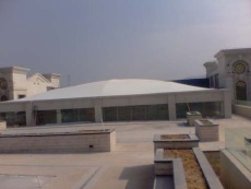 上海ETFE张拉膜雨棚安装