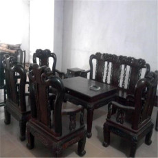 常州二手红木家具回收 大红酸枝桌椅收购