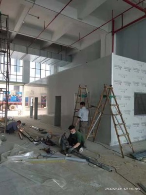 泰美镇实验室彩钢板隔墙专业生产厂家