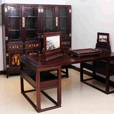 上海老红木家具回收 成套红木客厅收购