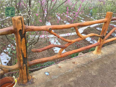 浔阳区树藤栏杆施工方案