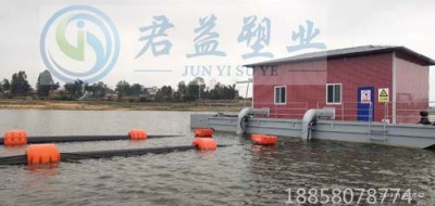 贵港水电站拦污浮筒开发
