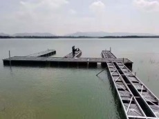 漳州海上塑料浮台开发