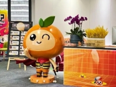 广州互联网软件吉祥物雕像定制专业生产厂家