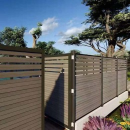 白银稳定的庭院铝合金围栏设计厂家