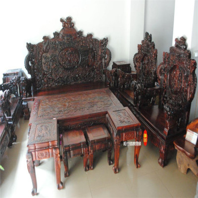 黄浦红木家具收购 老红木琴桌香几回收