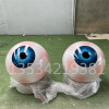 无锡科普馆玻璃钢眼球眼珠子模型雕塑定制厂
