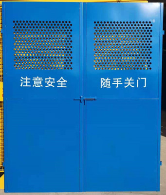 重庆建筑施工电梯门电梯防护门电梯井防护门