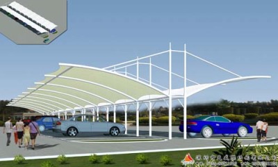 天津ETFE膜结构停车棚设计安装厂家
