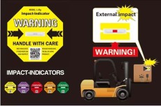 苏州跨越速运包邮多角度防倾斜指示标签生产厂家