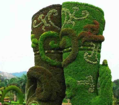 四川眉山公园景观雕塑小品保养维护