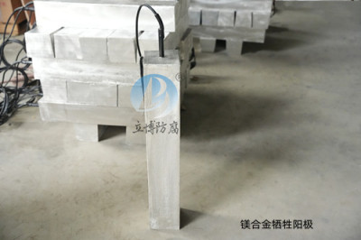 昆明闸门支架式焊接镁合金牺牲阳极生产厂家