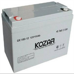 KOZAR蓄电池KO12V65AH免维护6-GFM-65新报价