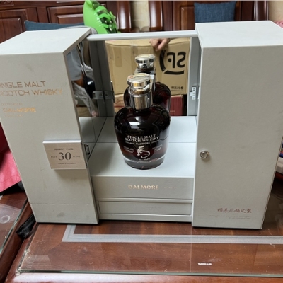 锦州市英文30麦卡伦空瓶回收今日价格