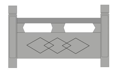 贵阳年画石雕栏杆