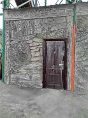 四川南充年画假树拱门