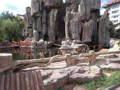 四川广安假树拱门科博馆假树假树制作