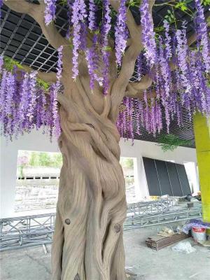 四川资阳生态园仿真假树宾馆假树制作