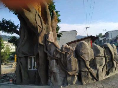 贵阳科博馆假树假树制作室内仿真假树