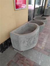 成都石雕栏杆饭店仿真树