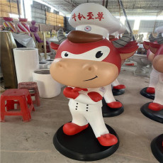 廣州2021春節賀歲卡通牛雕塑今日價格