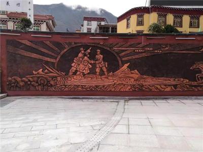 贵阳水泥塑石假山造型科博馆场景雕塑造型